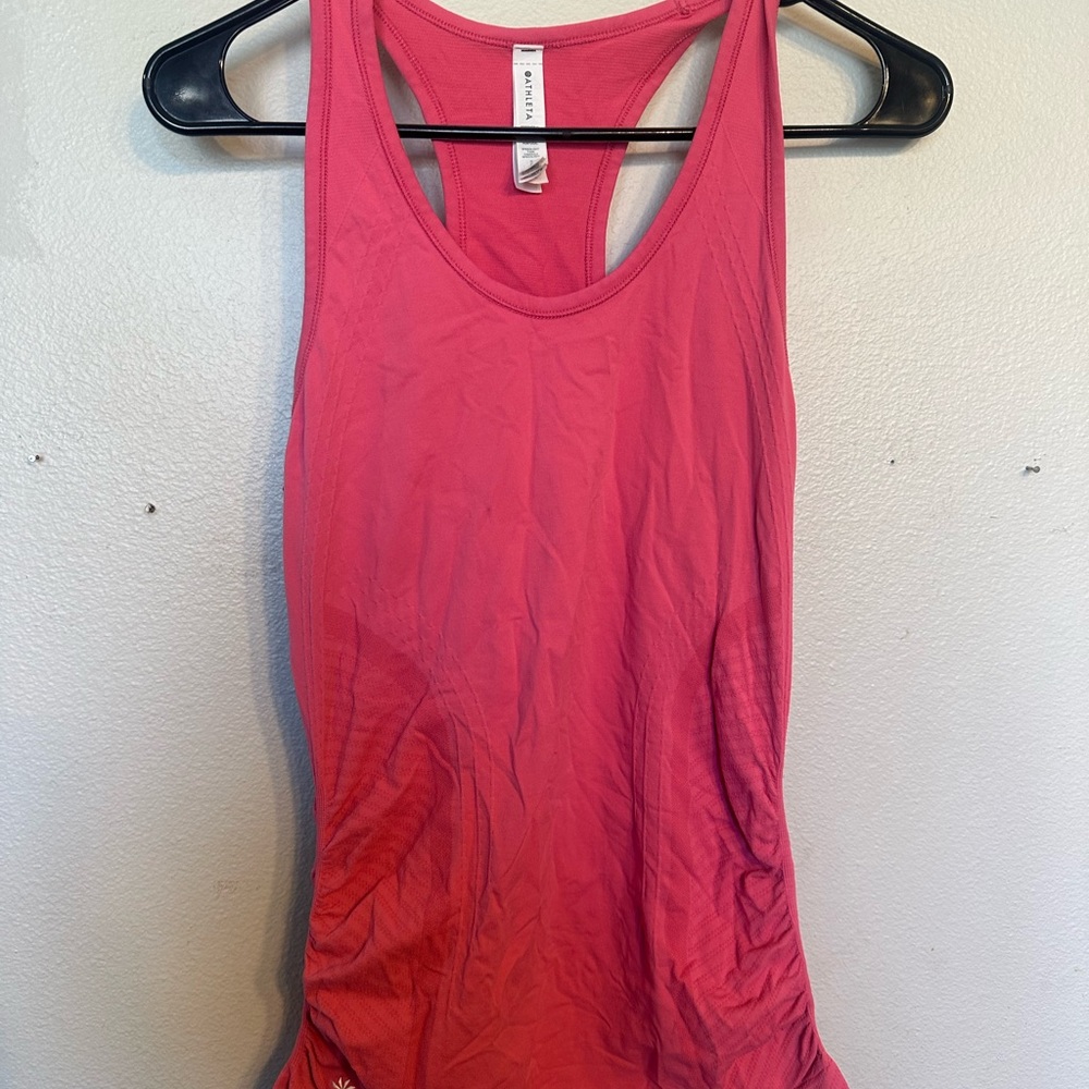 Athleta Hot Pink Racerback Tank Top